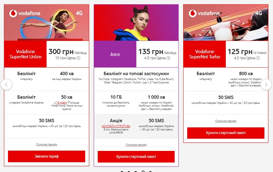 Самые дешевые тарифные планы в Киевстар, Vodafone и Lifecell: какой выбрать
